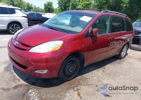 2006 Toyota Sienna Xle z USA, uszkodzony, nr VIN 5TDZA22C26S581238